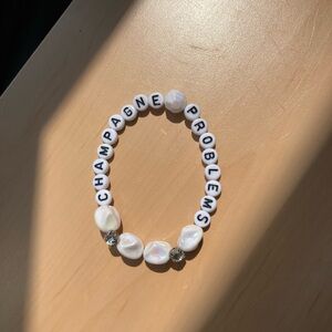 Taylor swift champagne problems inspired eras tour bracelet